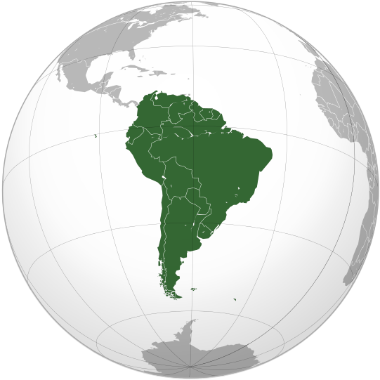 Où se trouve l'Amérique du Sud Où se trouve l'Amérique du Sud