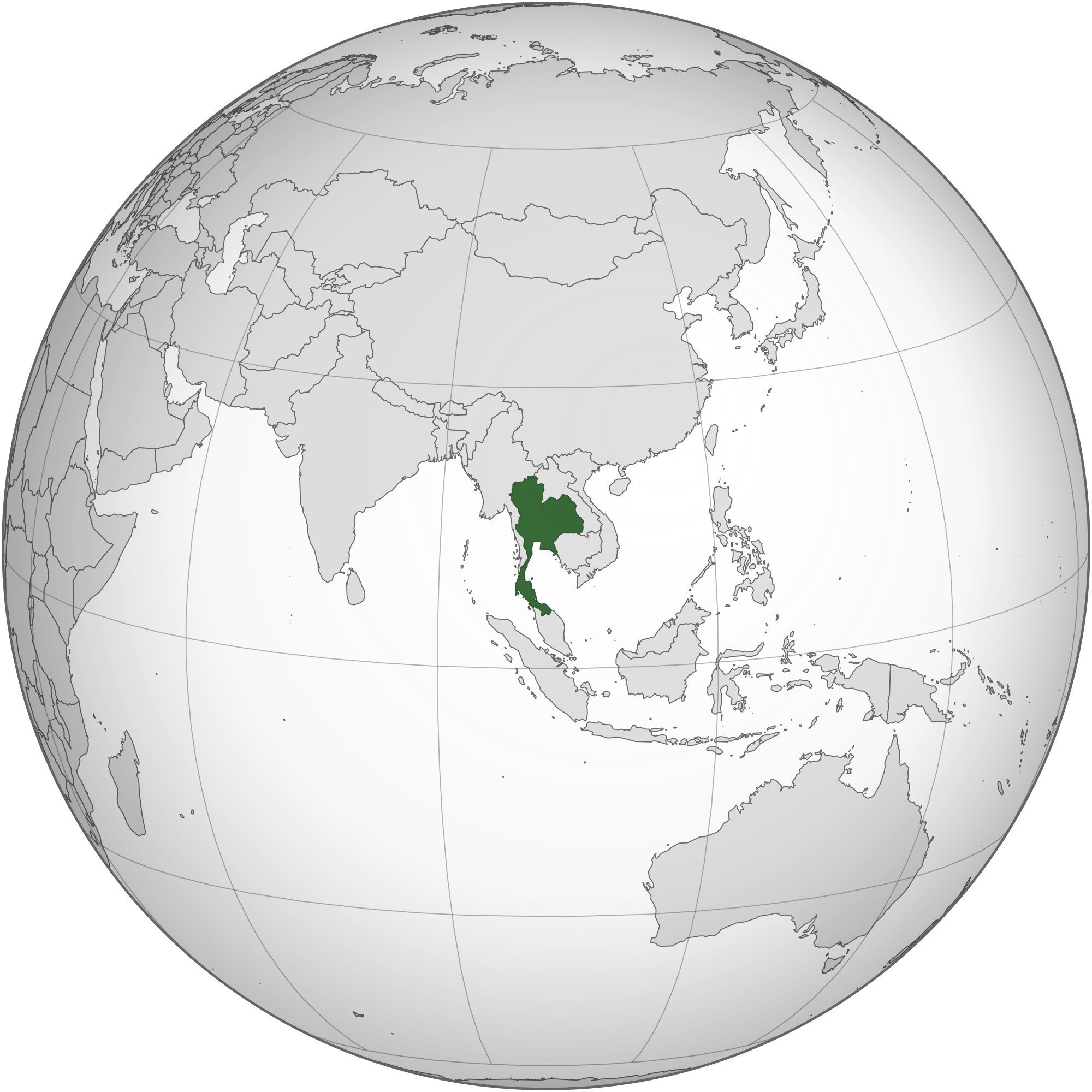 Où se trouve la Thaïlande sur une carte ? Où se trouve la Thaïlande sur une carte ?