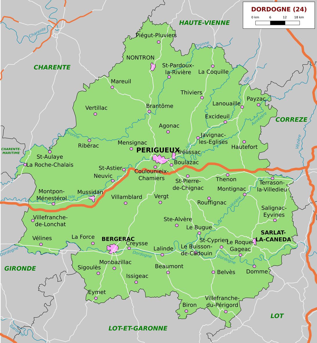 département de la dordogne