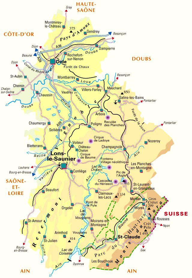 situer-le-jura-sur-une-carte