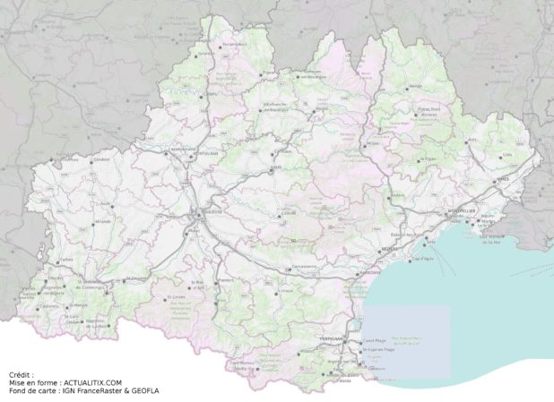 Occitanie carte