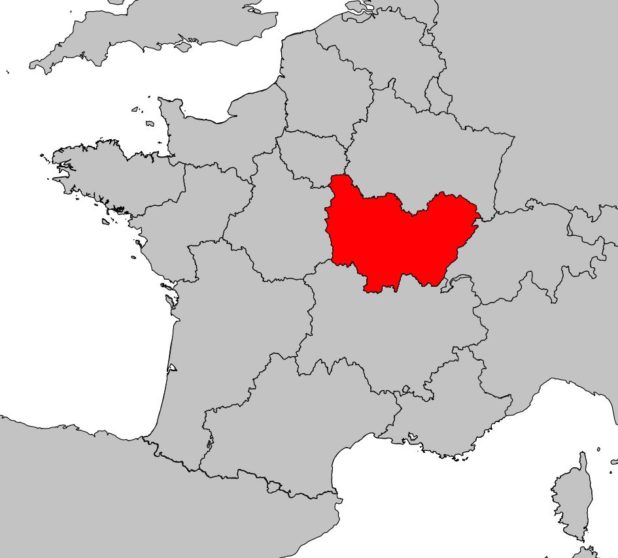 Bourgogne-Franche-Comté carte France