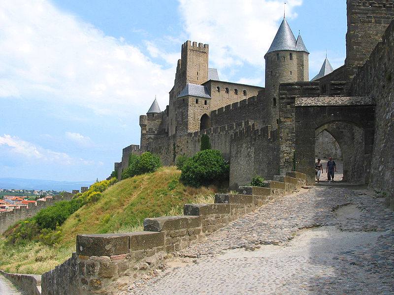 Porte de l'Aude à Carcassonne