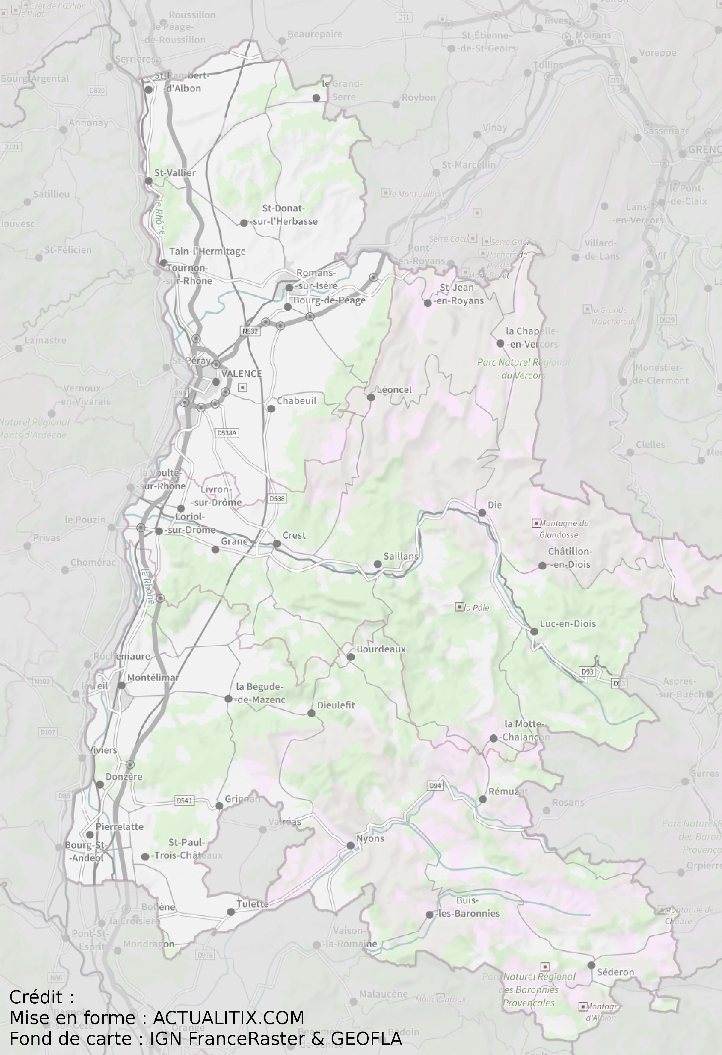 geographie drome