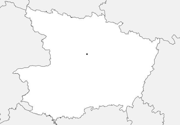 Carte vierge du Maine-et-Loire