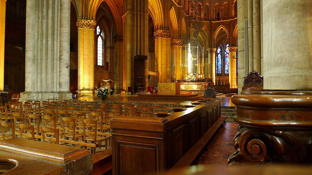 Intérieur de la Cathédrale de Reims Intérieur de la Cathédrale de Reims