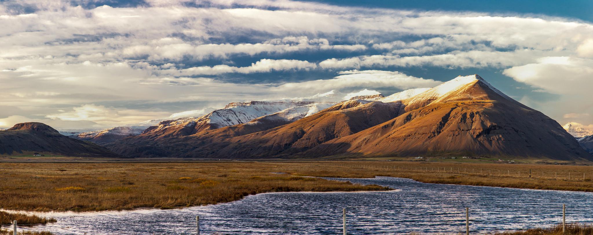 Panorama de l'Islande Panorama de l'Islande