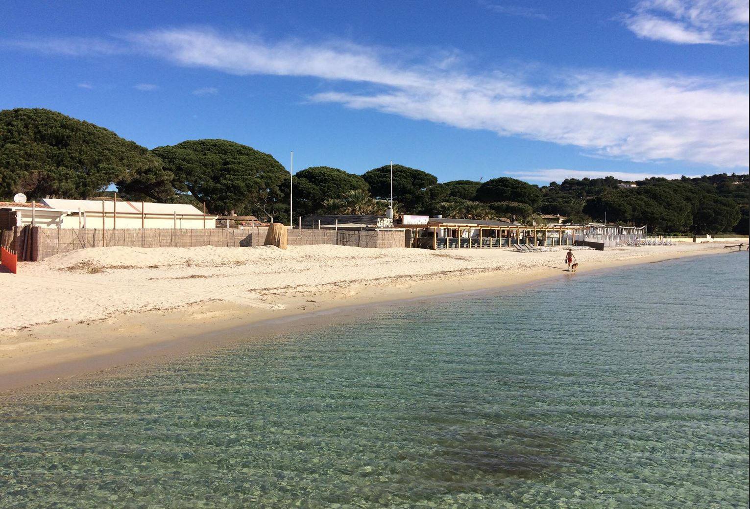 Plage Pampelone à Saint-Tropez Plage Pampelone à Saint-Tropez