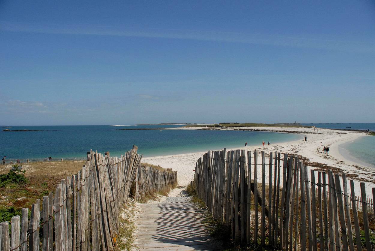 La plage île Saint-Nicolas – Les Glénan La plage île Saint-Nicolas – Les Glénan