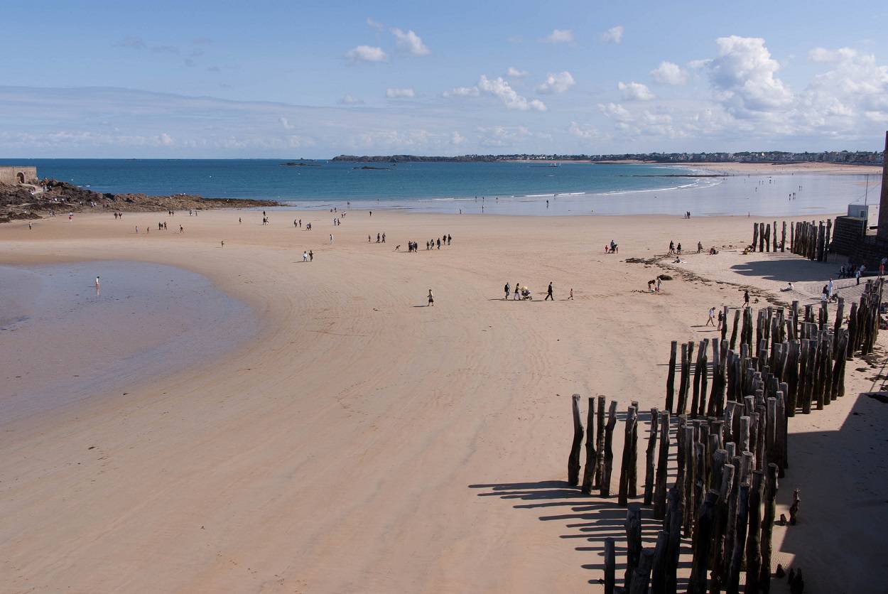 Plage du Sillon – Saint-Malo Plage du Sillon – Saint-Malo