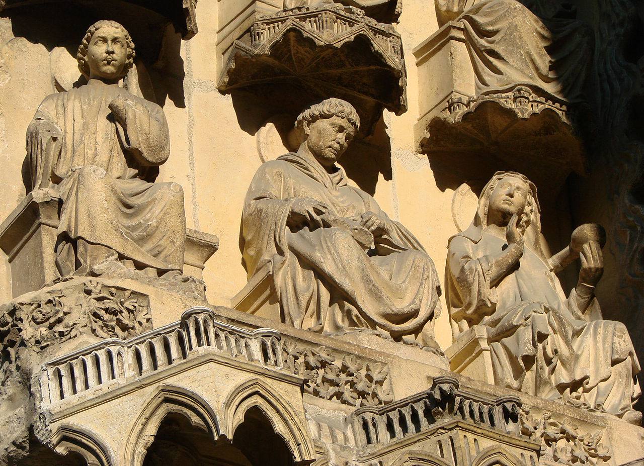Statues de la Cathédrale de Reims Statues de la Cathédrale de Reims