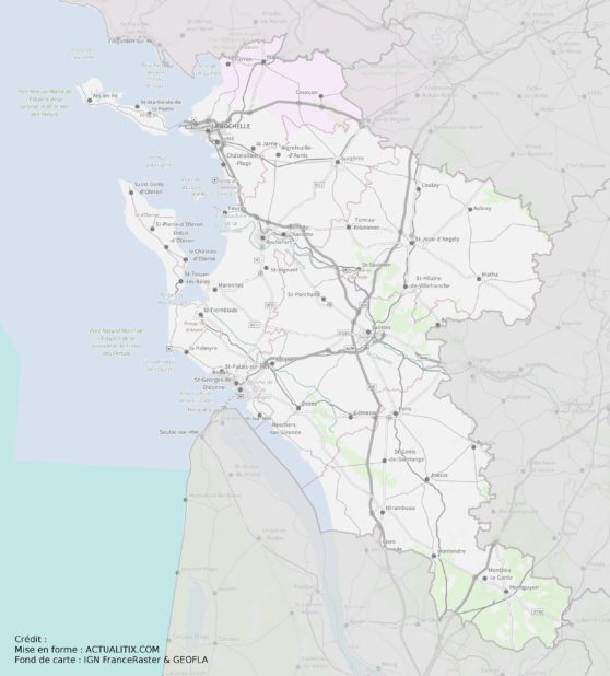 Charente-Maritime carte