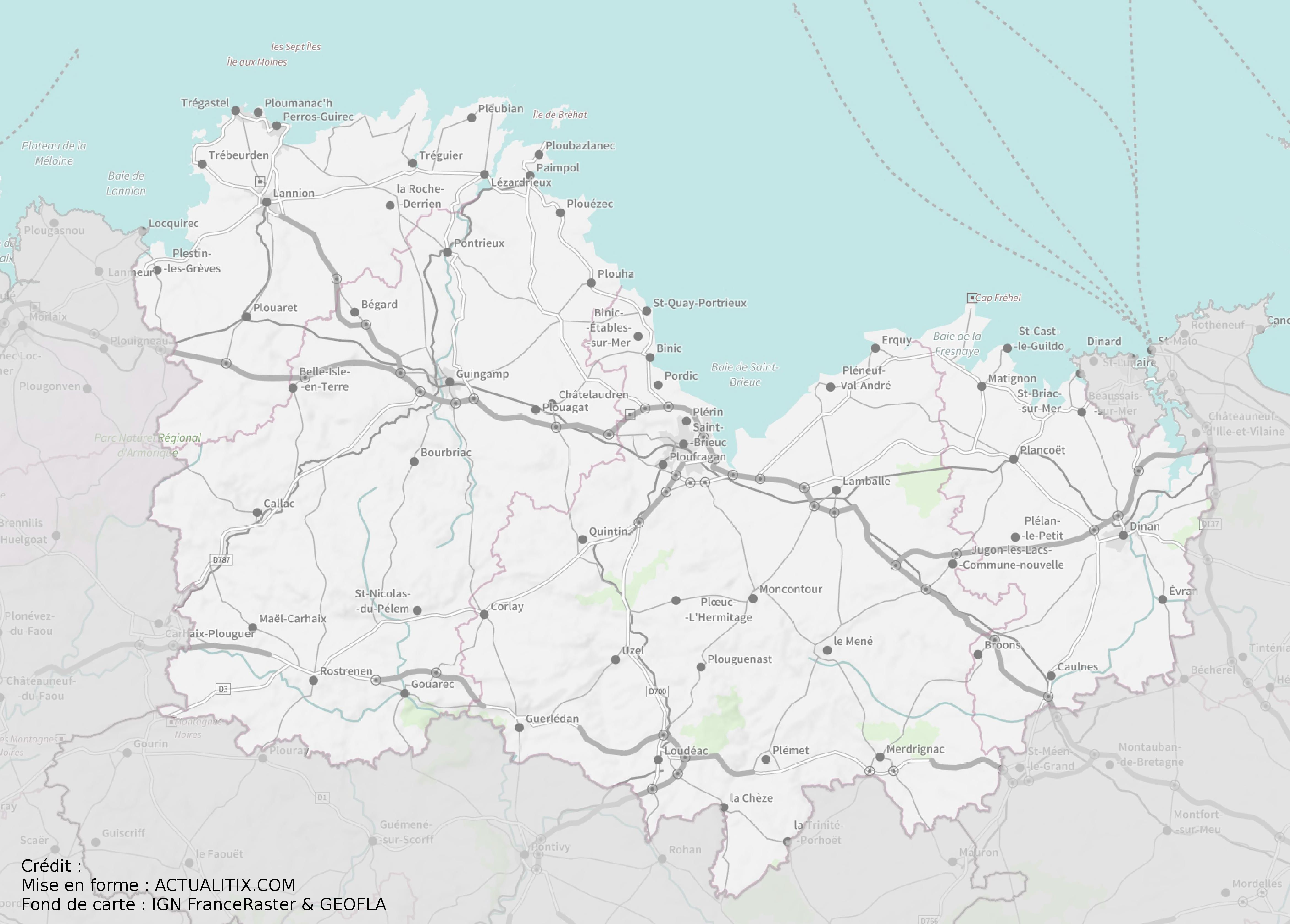 25+ Ide Populer Carte Des Cotes D 39 Armor Avec Toutes Les Communes