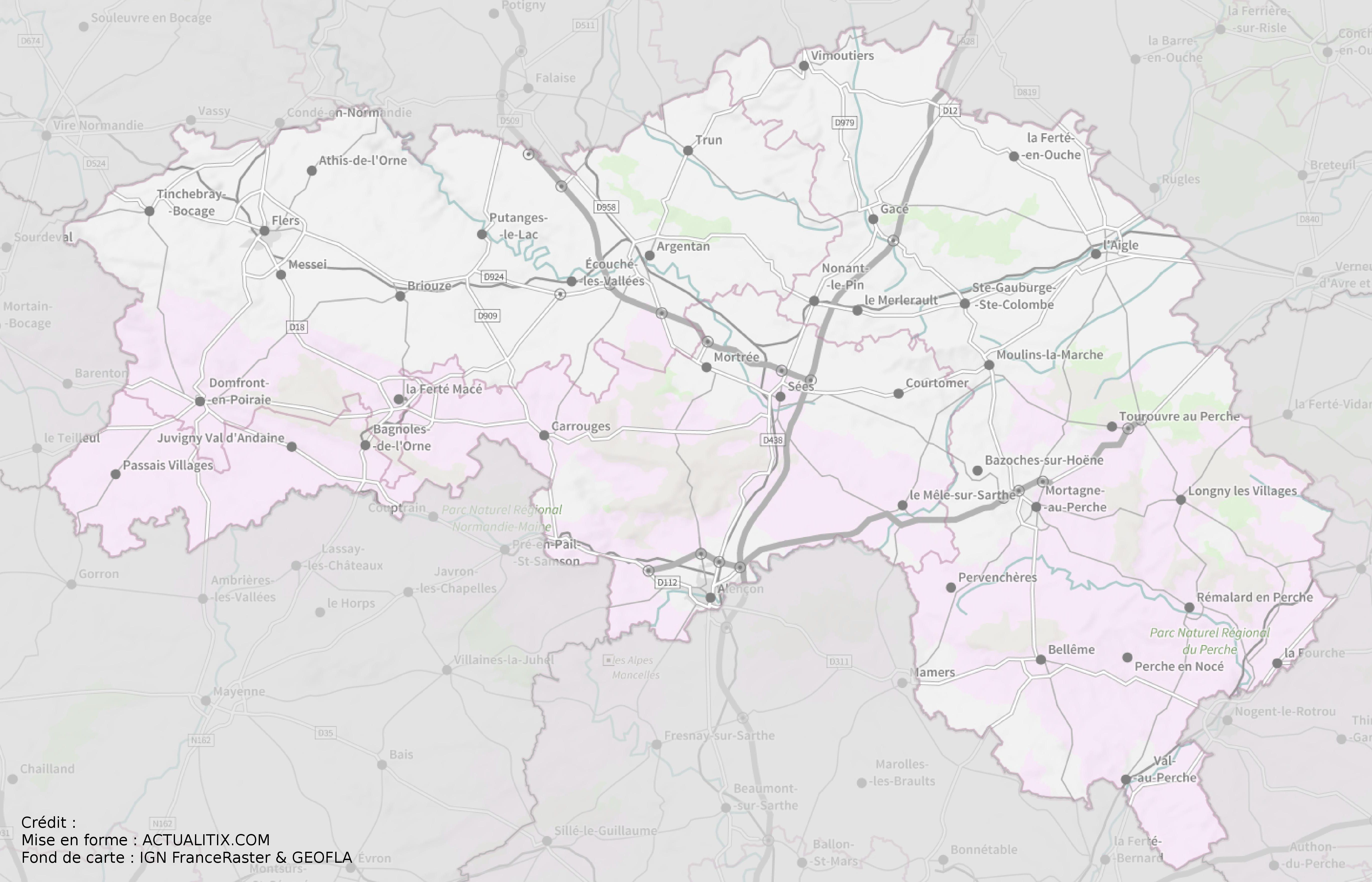 carte de l orne