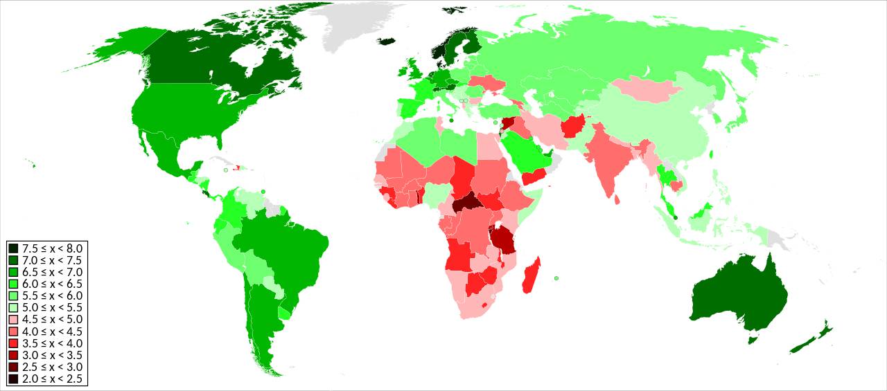 Dans quel pays d'Europe est-on le plus heureux ?