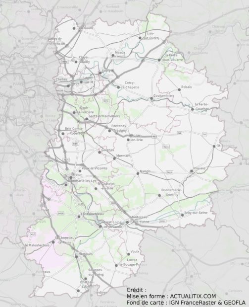 seine et marne plan