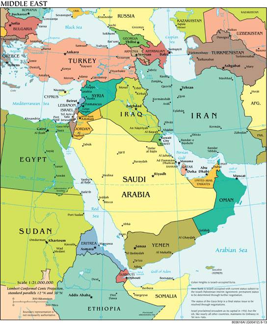 carte-du-moyen-orient-en-arabe-google