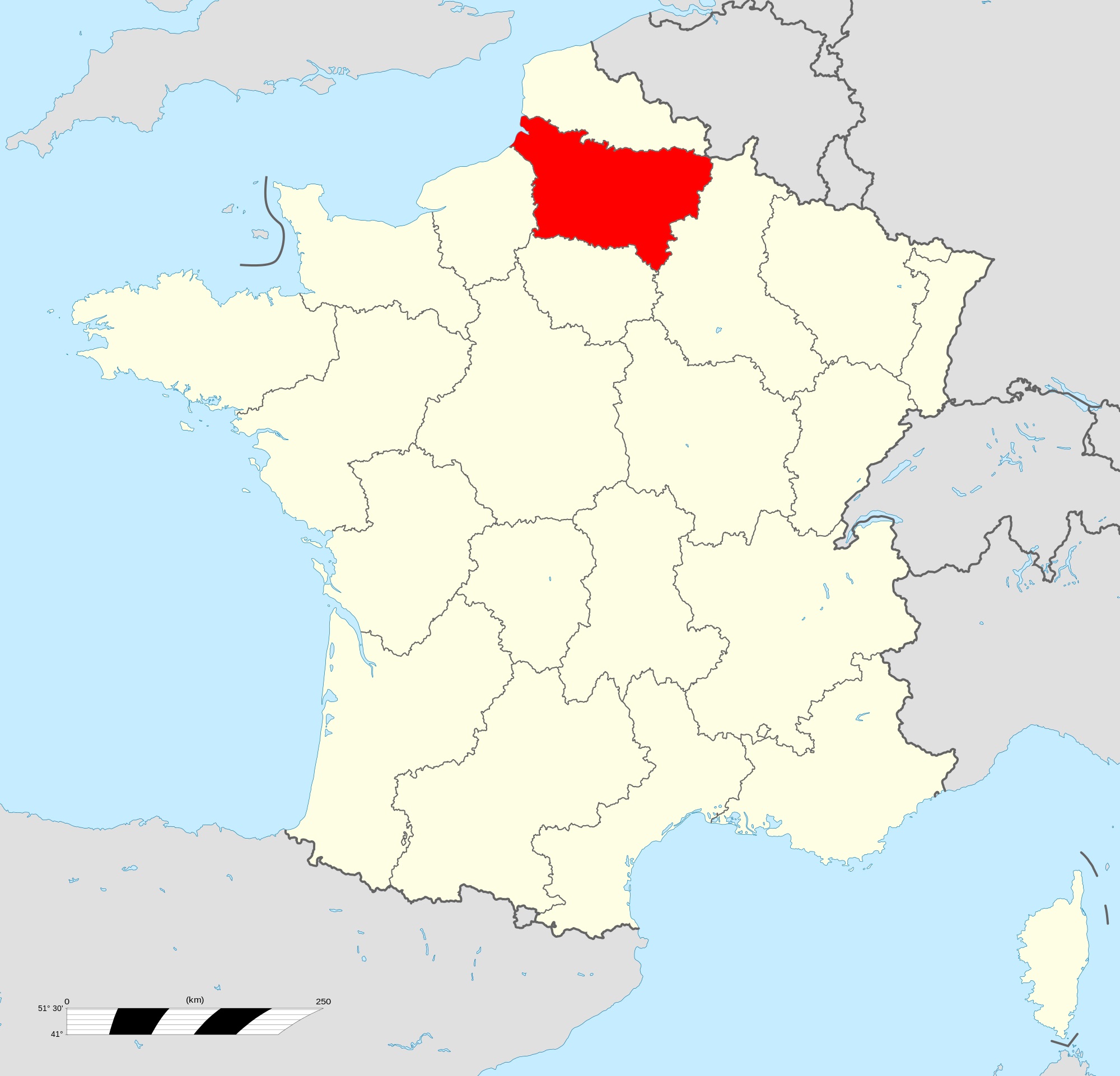Où se trouve la Picardie en France ? Où se trouve la Picardie en France ?