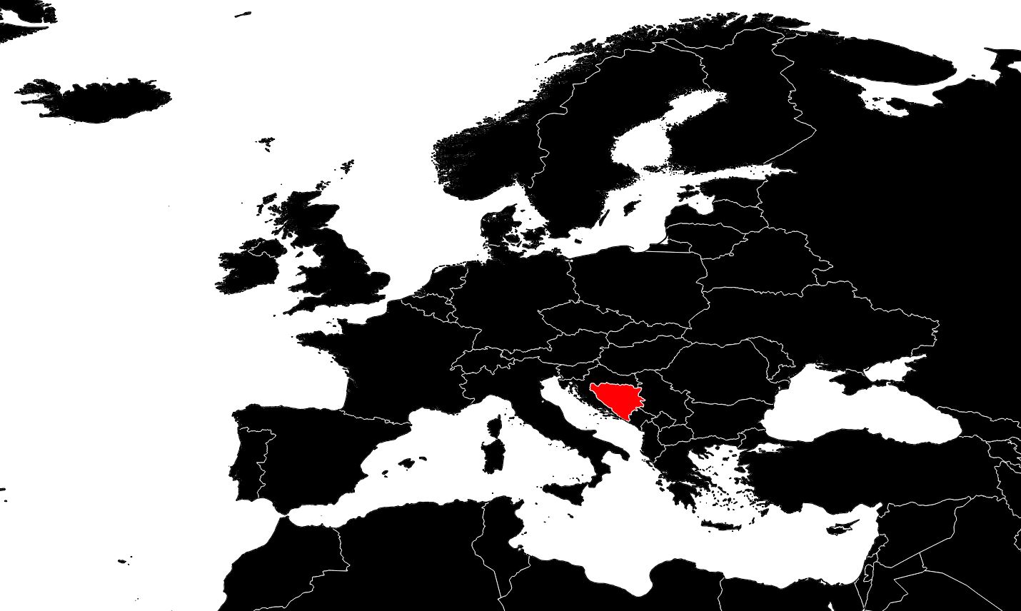 Carte De La Bosnie Herzégovine Plusieurs Cartes Du Pays