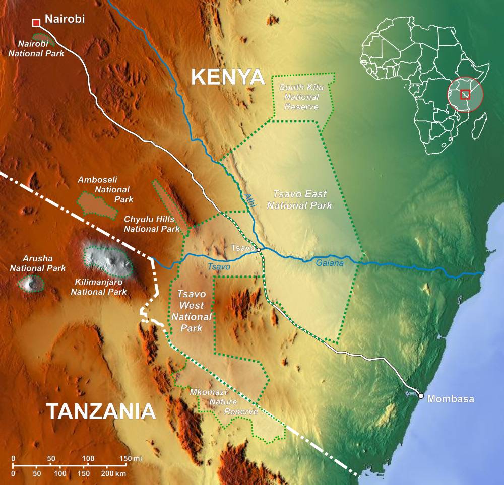 Carte du kenya plusieurs cartes du pays d afrique