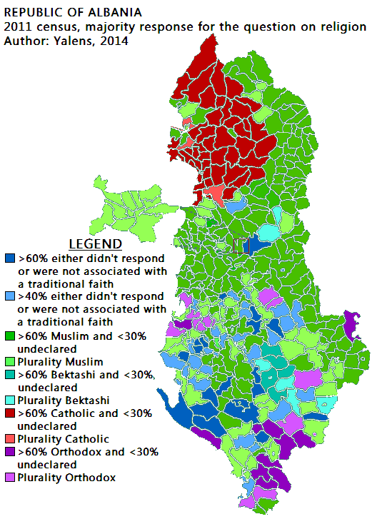 Carte de l'Albanie Plusieurs cartes du pays des Balkans