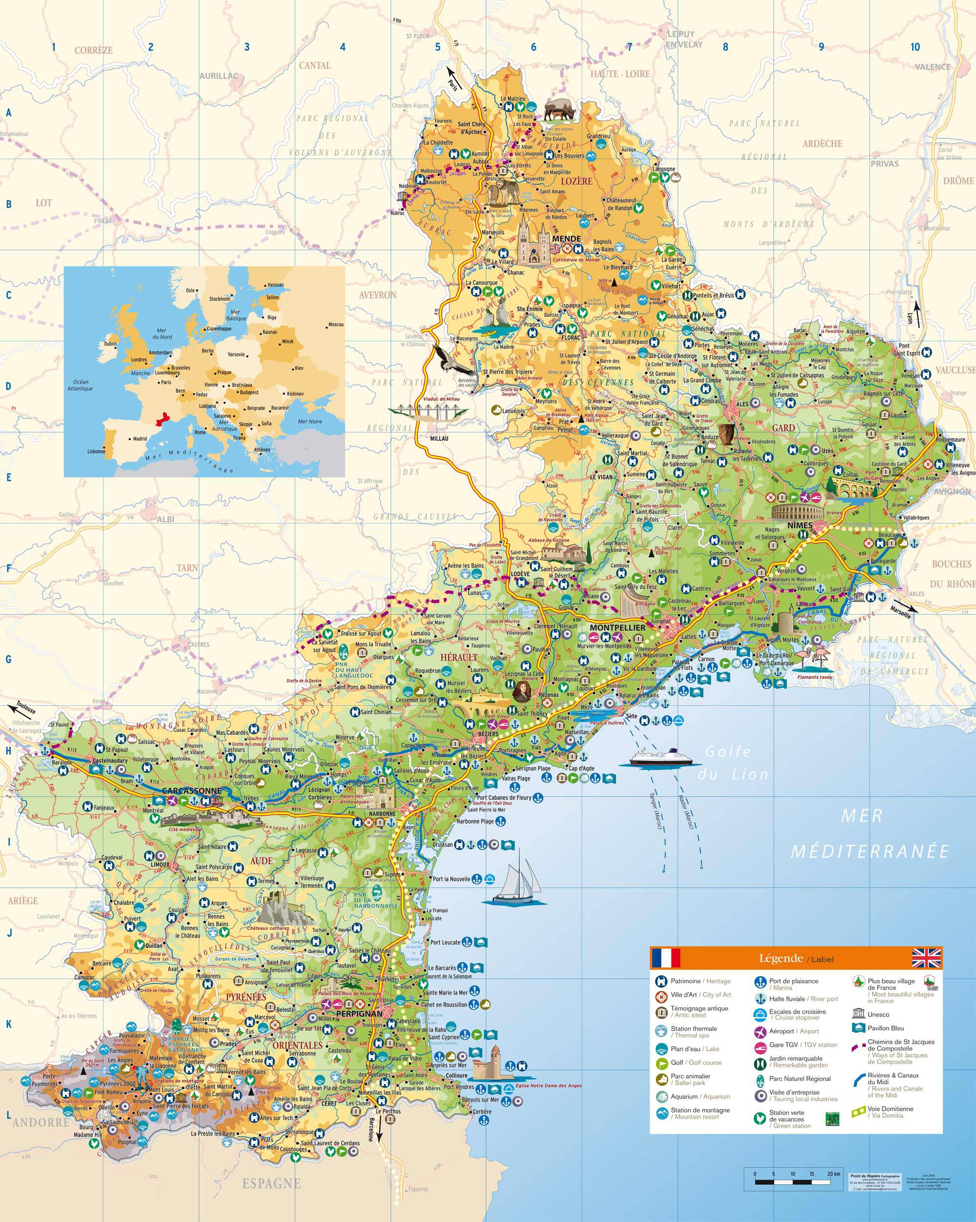 languedoc rousillon tourisme - Image
