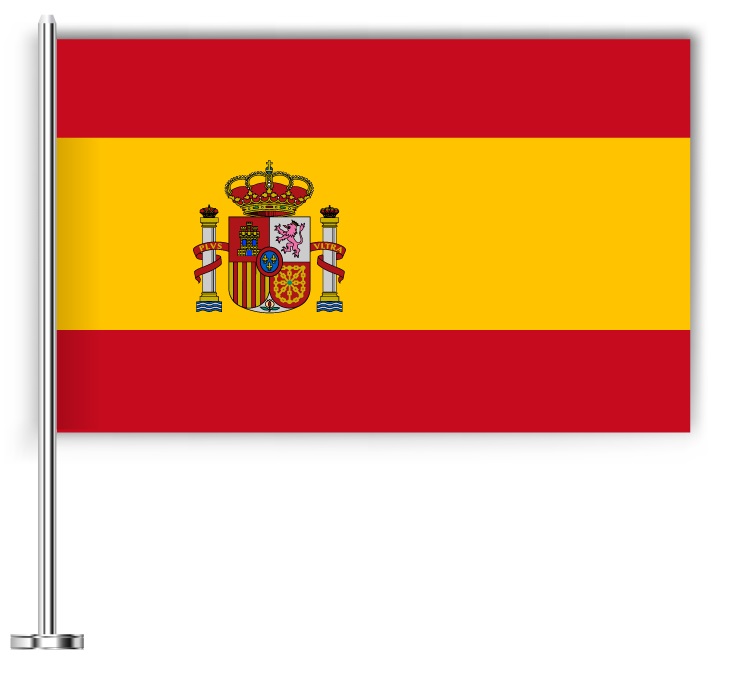 Drapeau Espagnol à Imprimer Petit Format Drapeau de l'Espagne - Découvrez plusieurs drapeaux du pays