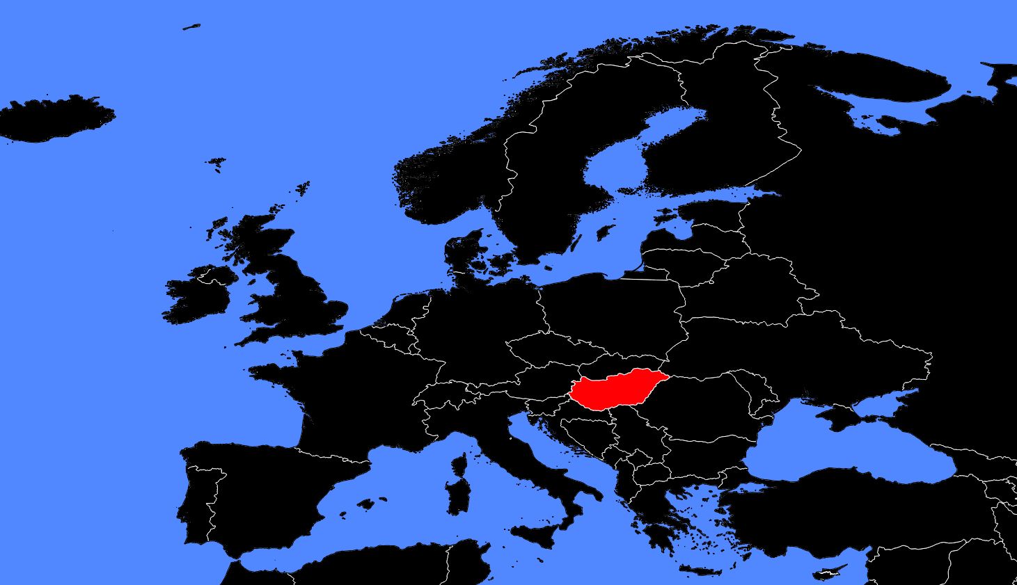 Carte De La Hongrie Plusieurs Cartes Du Pays Se Trouvant