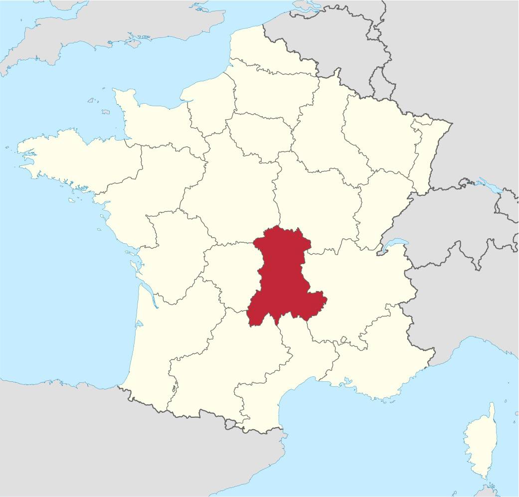 Carte de l'Auvergne Plusieurs cartes de