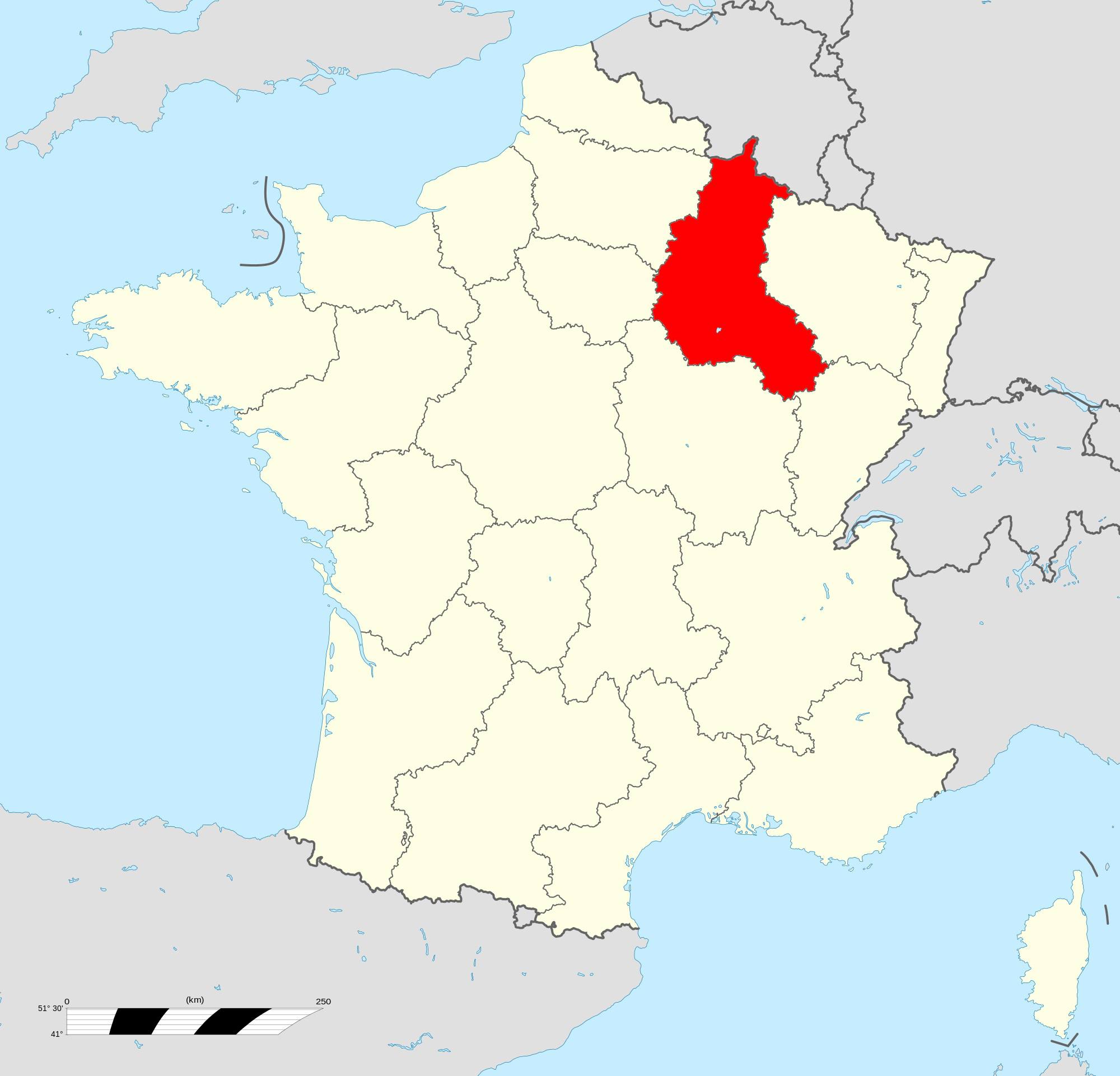 Carte De La Champagne Ardenne Plusieurs Cartes De La Région