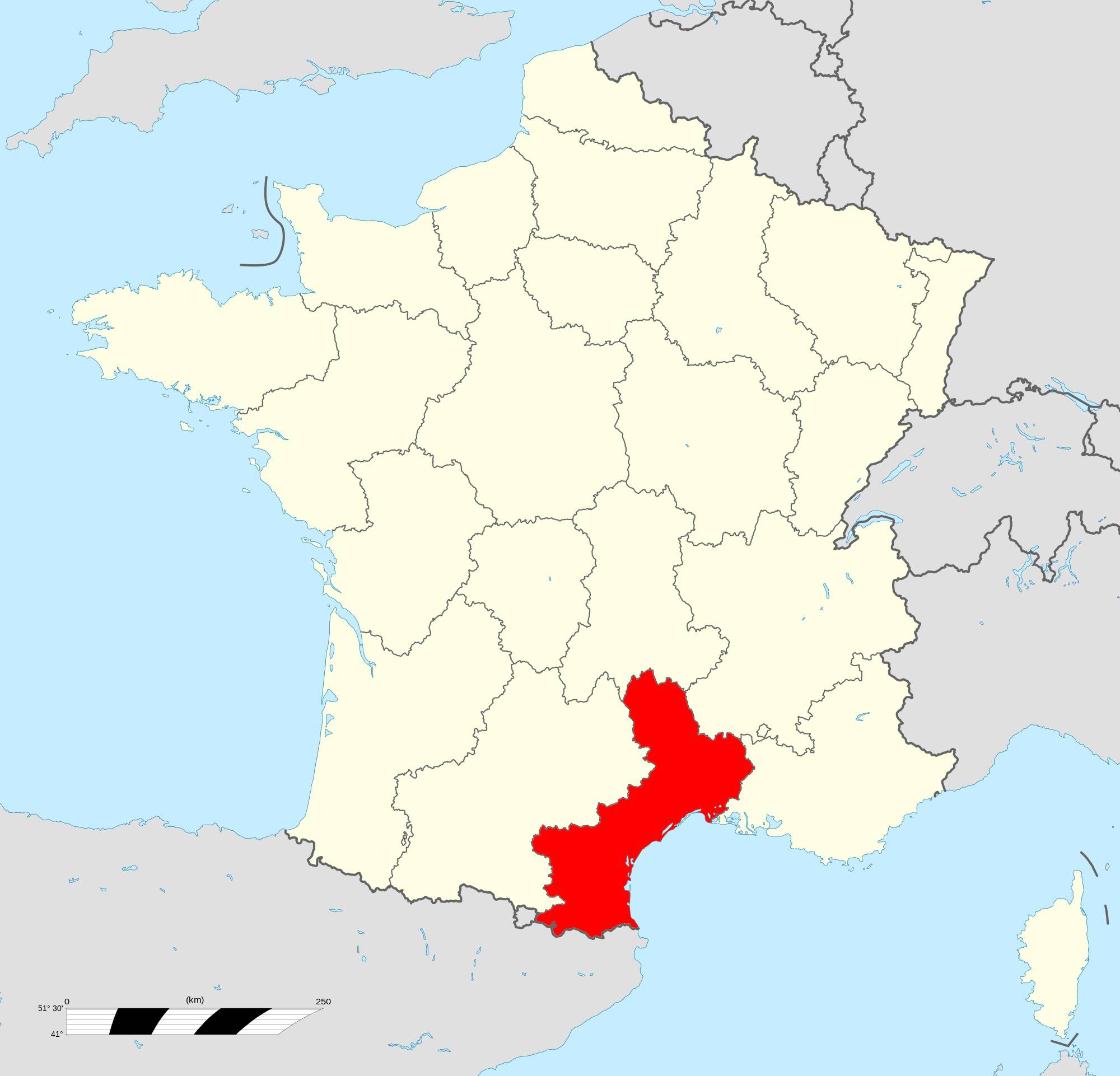 Où se trouve le Languedoc-Roussillon Où se trouve le Languedoc-Roussillon