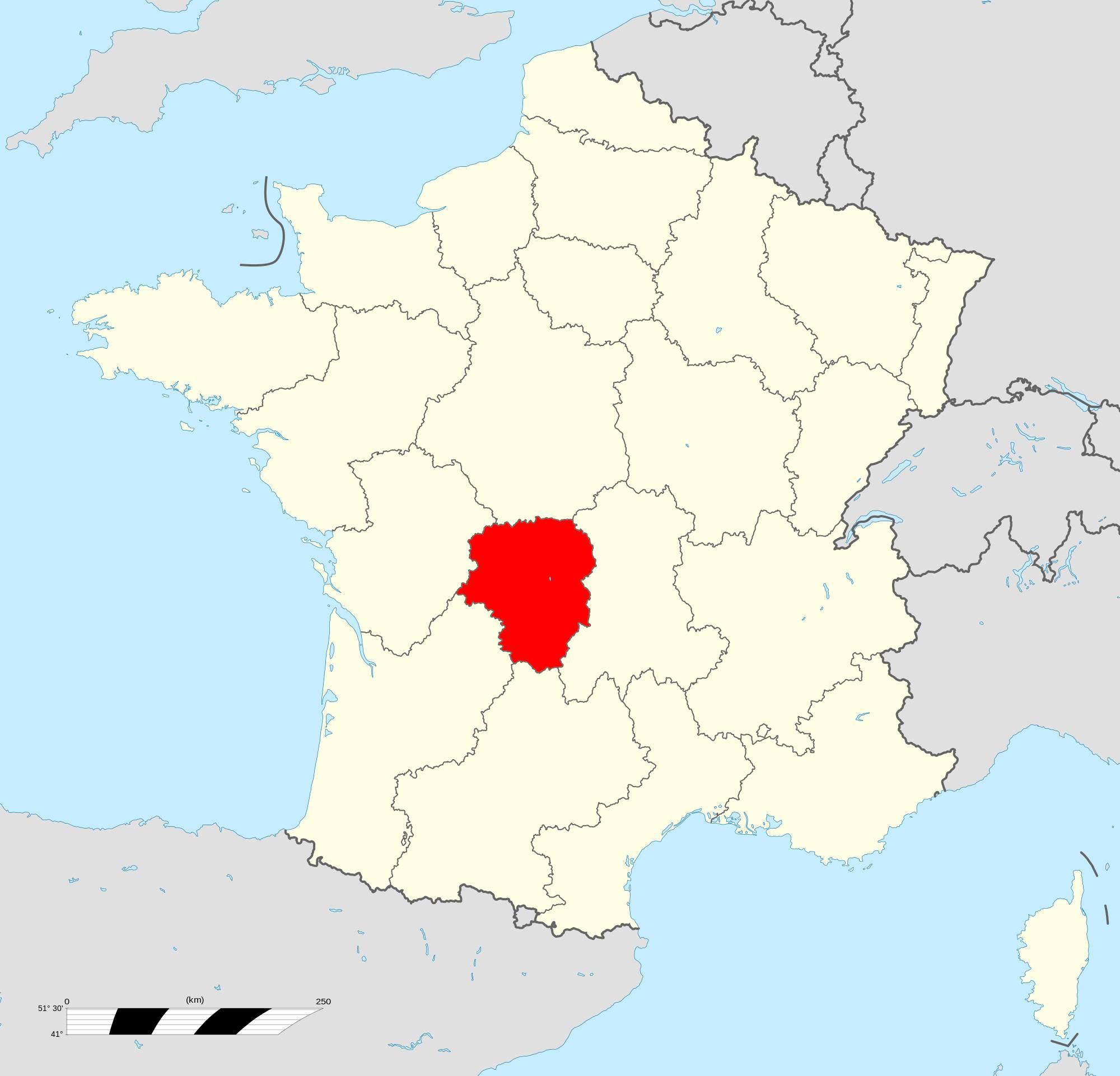 Où se trouve le Limousin en France ? Où se trouve le Limousin en France ?
