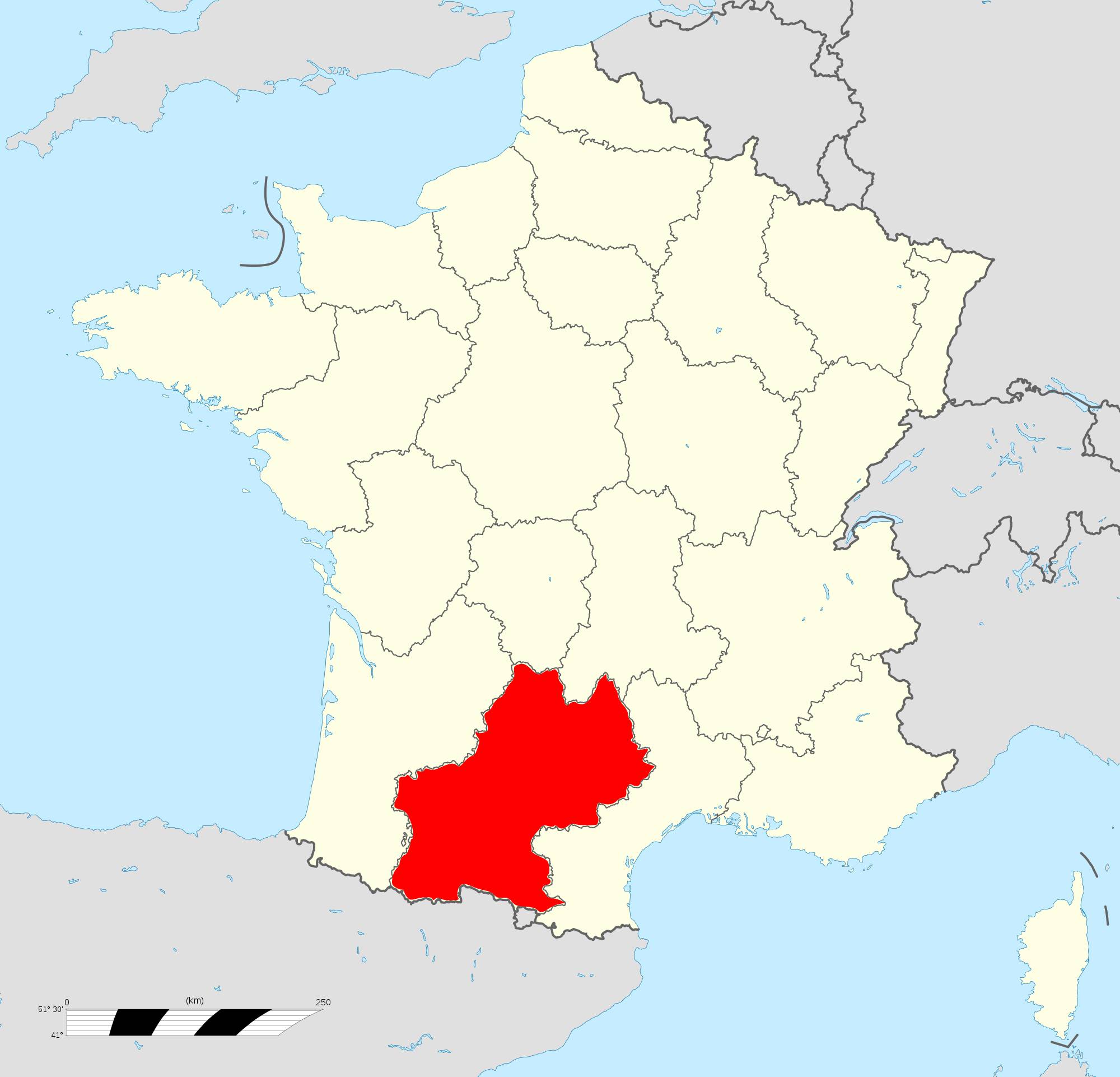 Où se trouve la région Midi-Pyrénées ? Où se trouve la région Midi-Pyrénées ?
