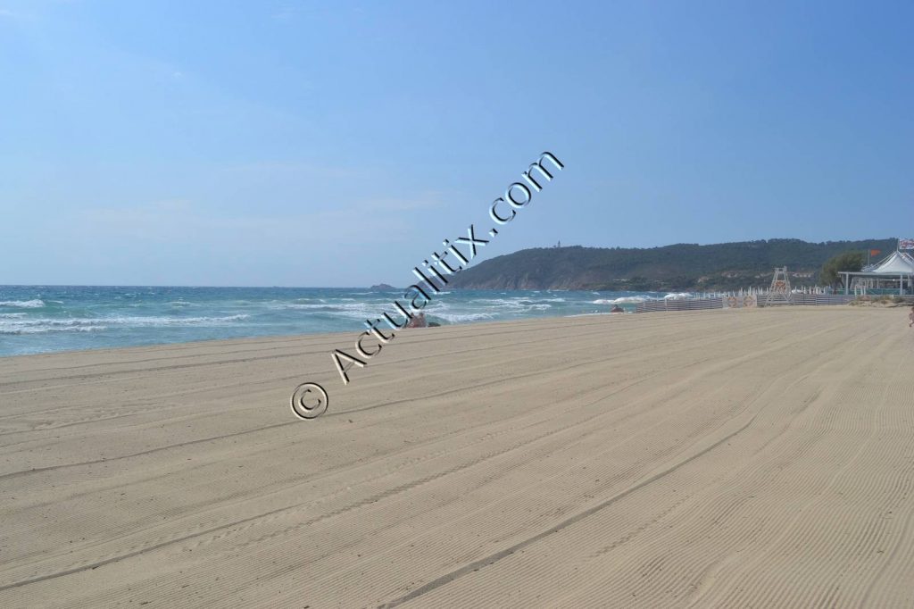 Plage de Pampelonne à Ramatuelle