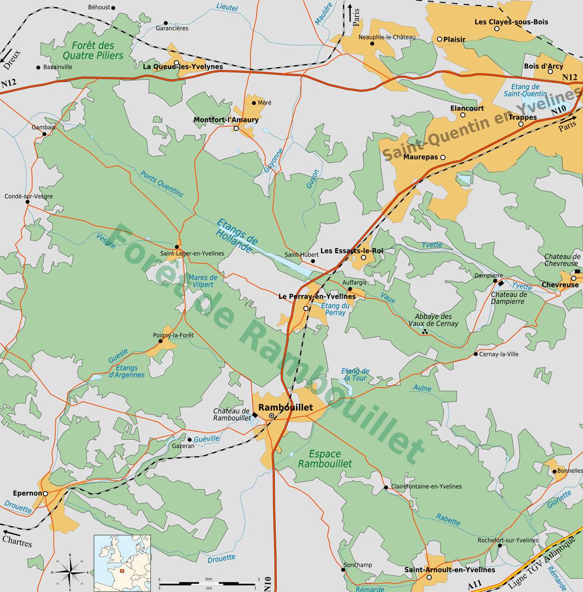 Forêt de Rambouillet  Espace de verdure et relaxation en ÎledeFrance