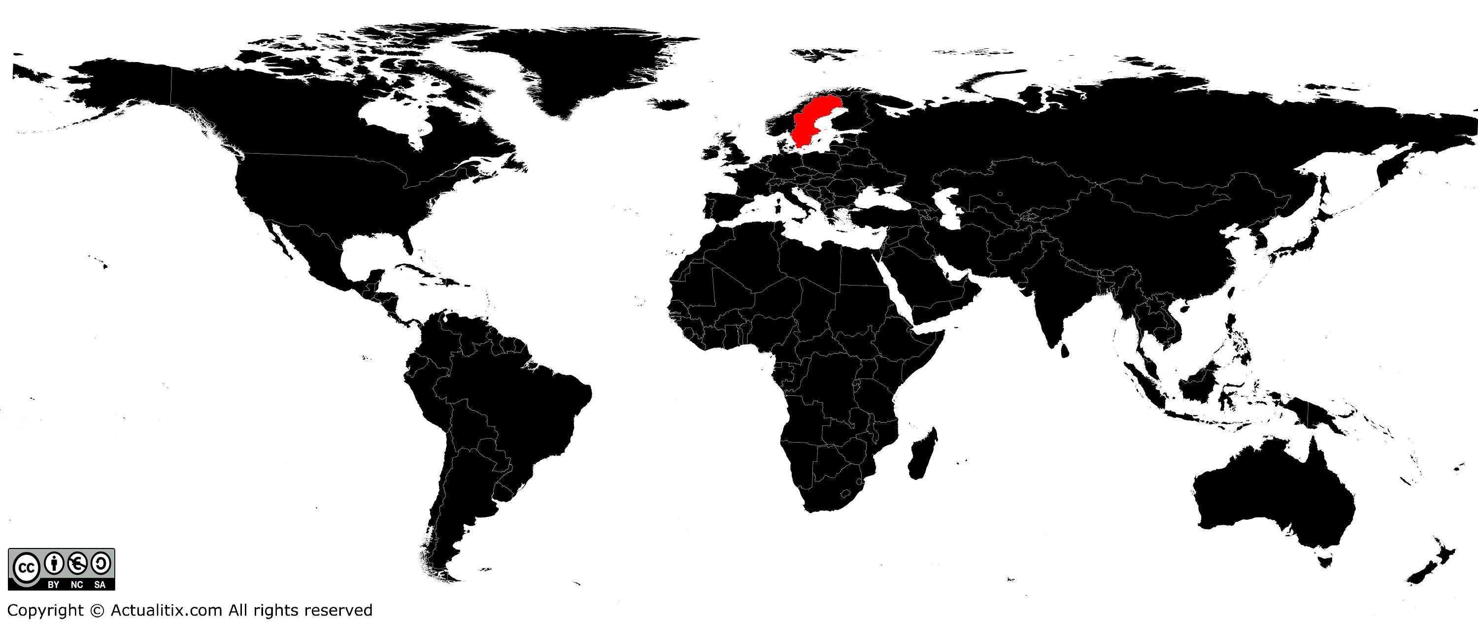 Carte De La Suède Plusieurs Cartes Du Pays Du Nord De Leurope