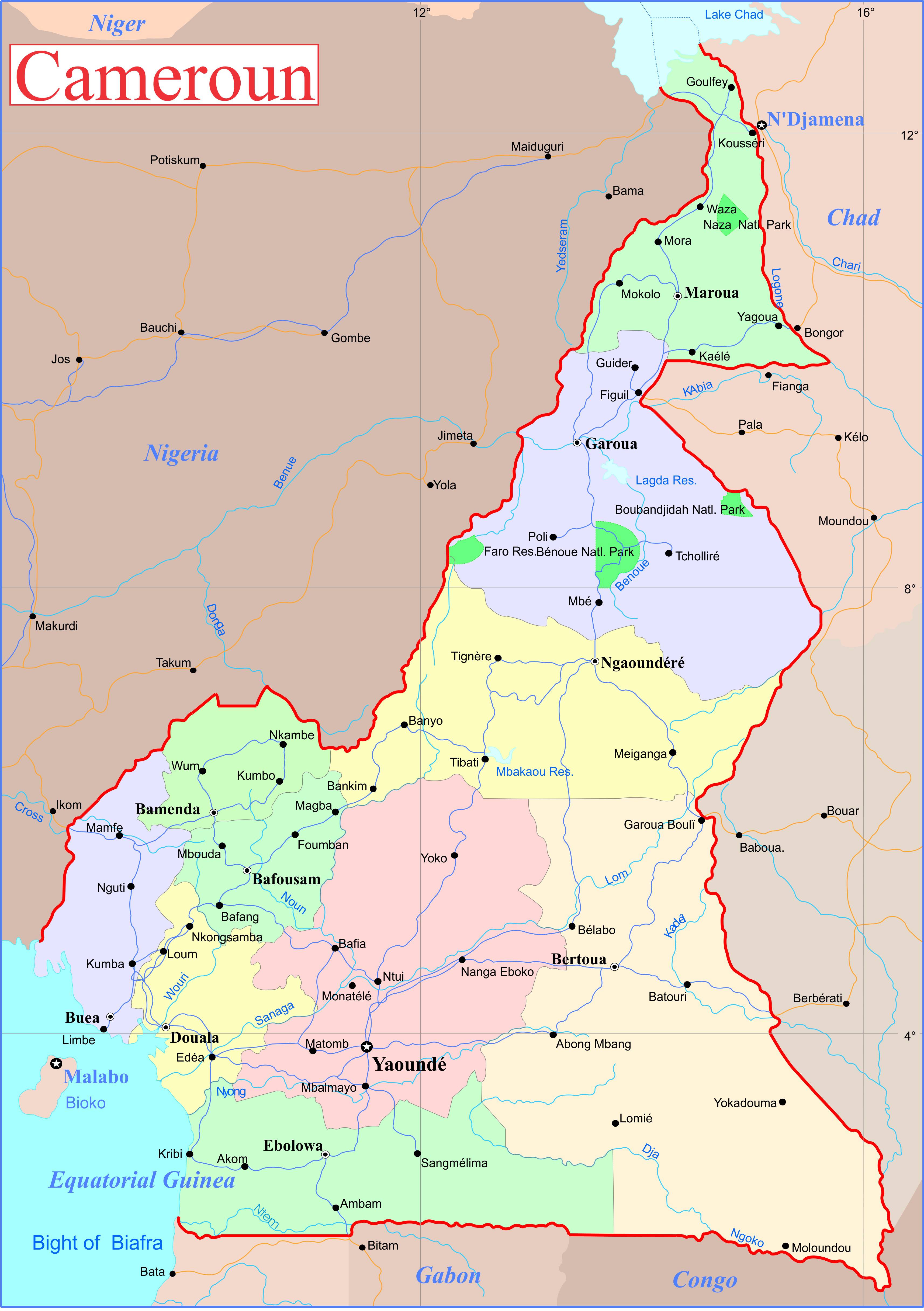 carte-du-cameroun