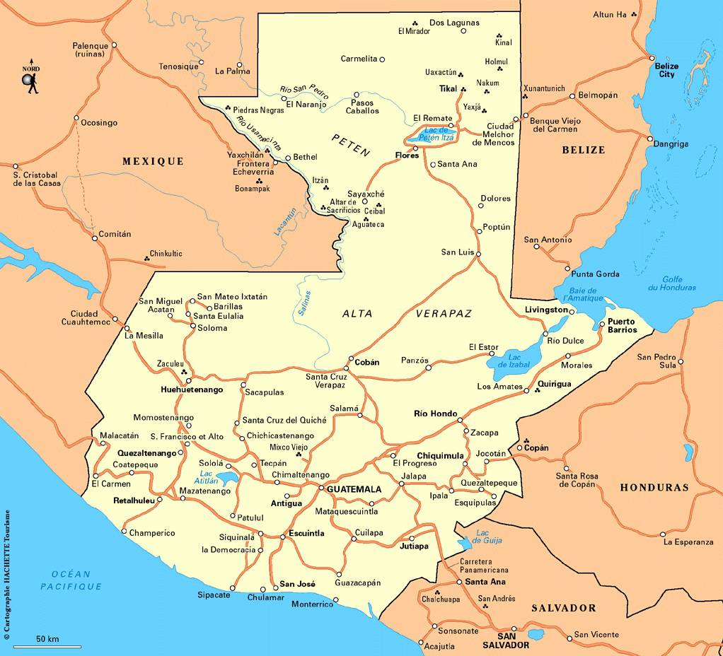 carte guatemala