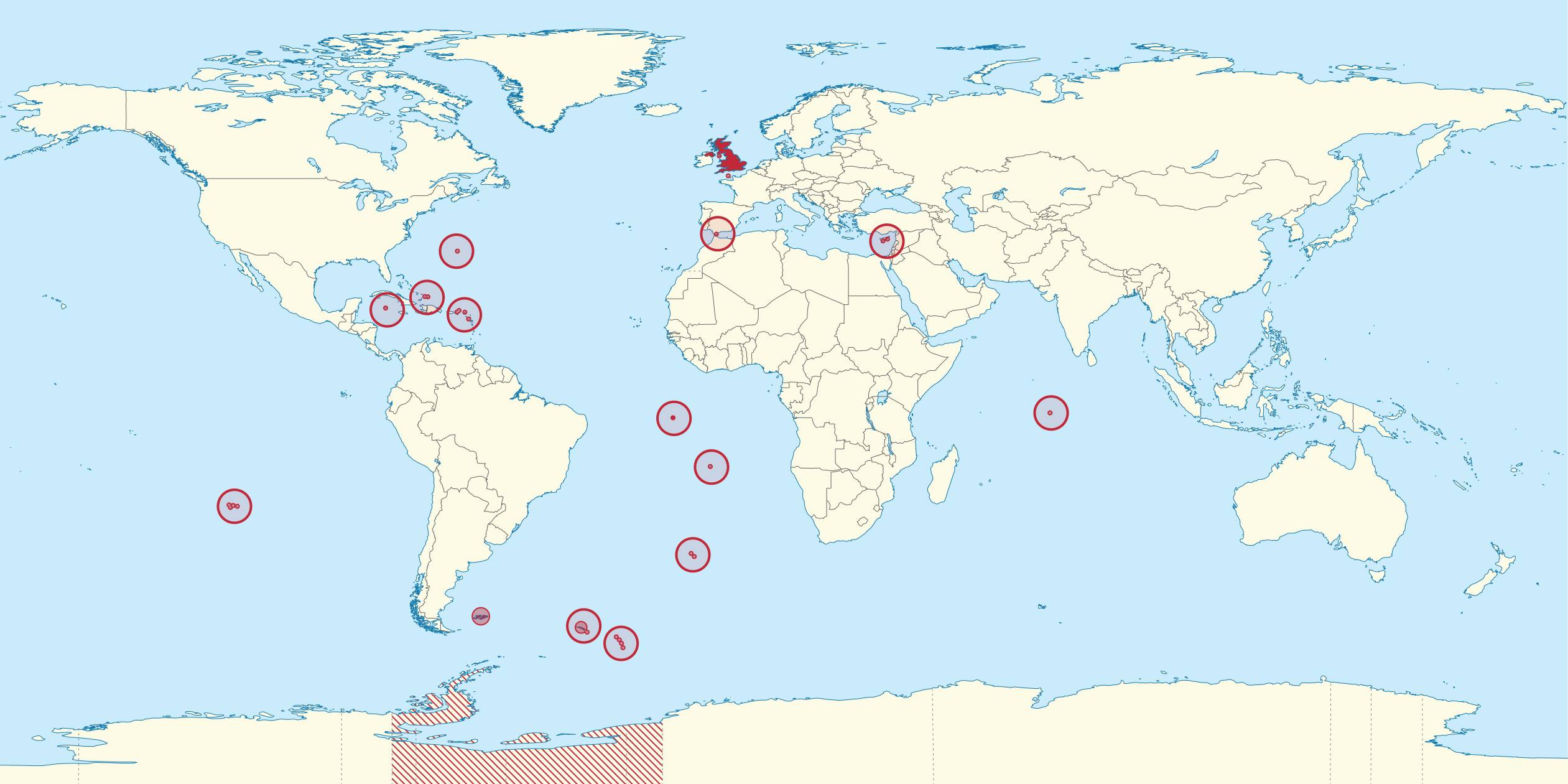 royaume-uni carte du monde