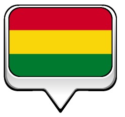 Drapeau bulle de la Bolivie Drapeau bulle de la Bolivie