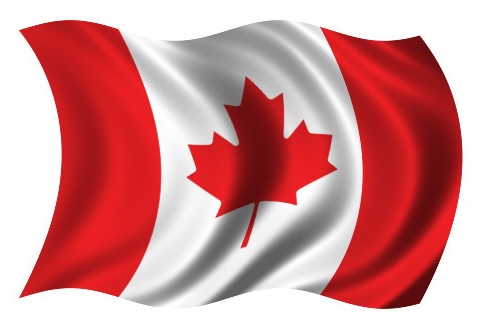 Drapeau Canada dans le vent Drapeau Canada dans le vent
