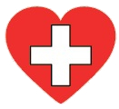 Drapeau Suisse en forme de Coeur Drapeau Suisse en forme de Coeur