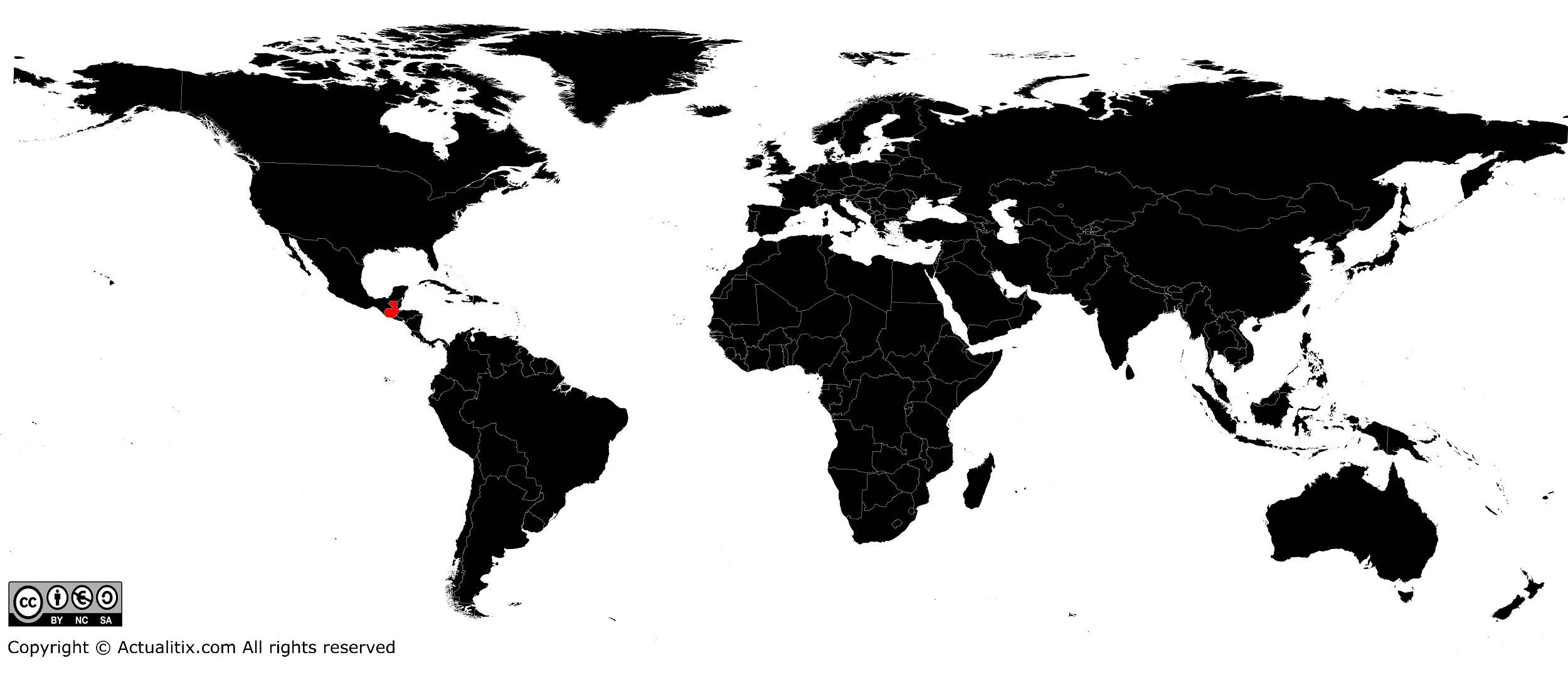 Carte Du Guatemala Plusieurs Cartes Du Pays En Amérique Du Sud