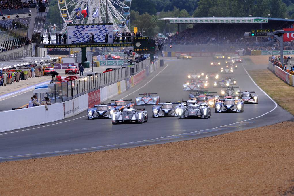 24 Heures du Mans - Le départ 24 Heures du Mans - Le départ