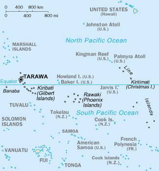 Les atolls de Kiribati Les atolls de Kiribati