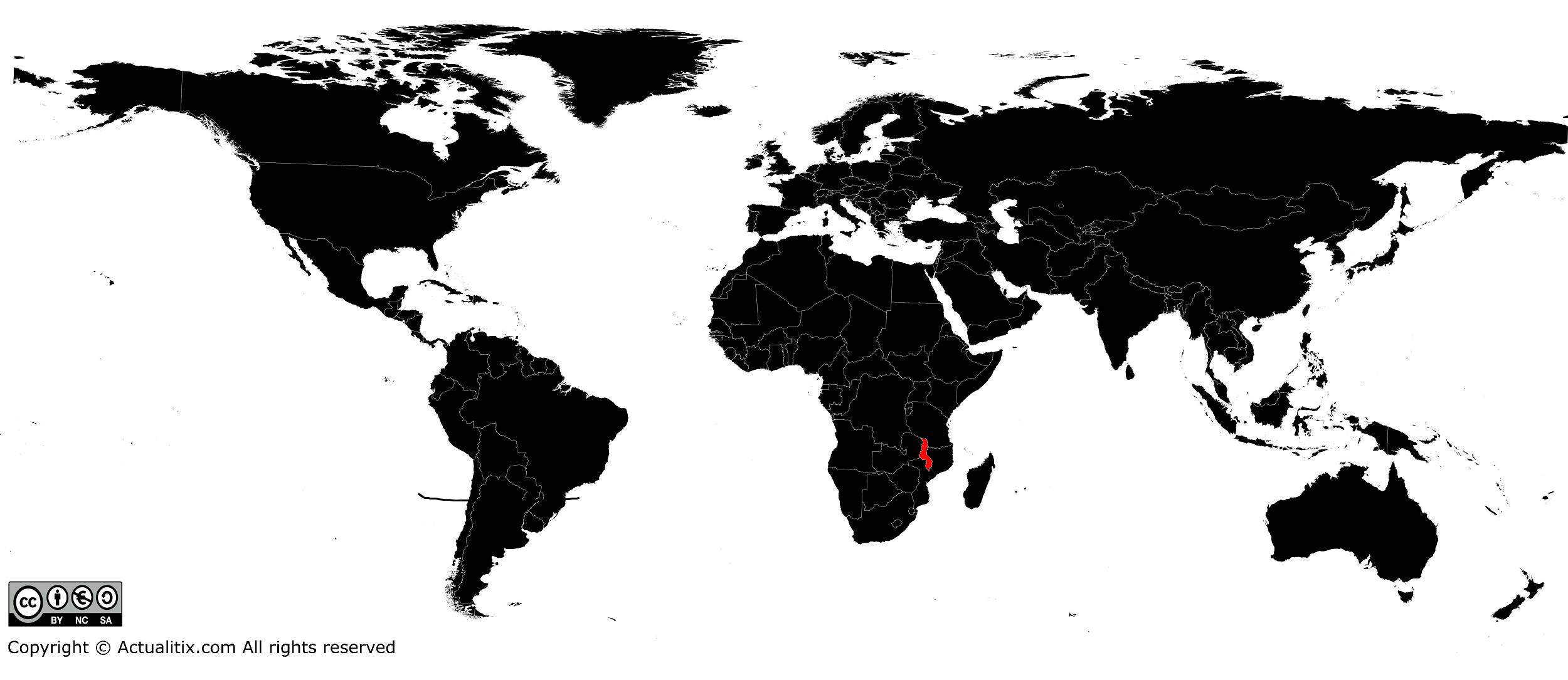 Carte Du Malawi Plusieurs Cartes Du Pays En Afrique