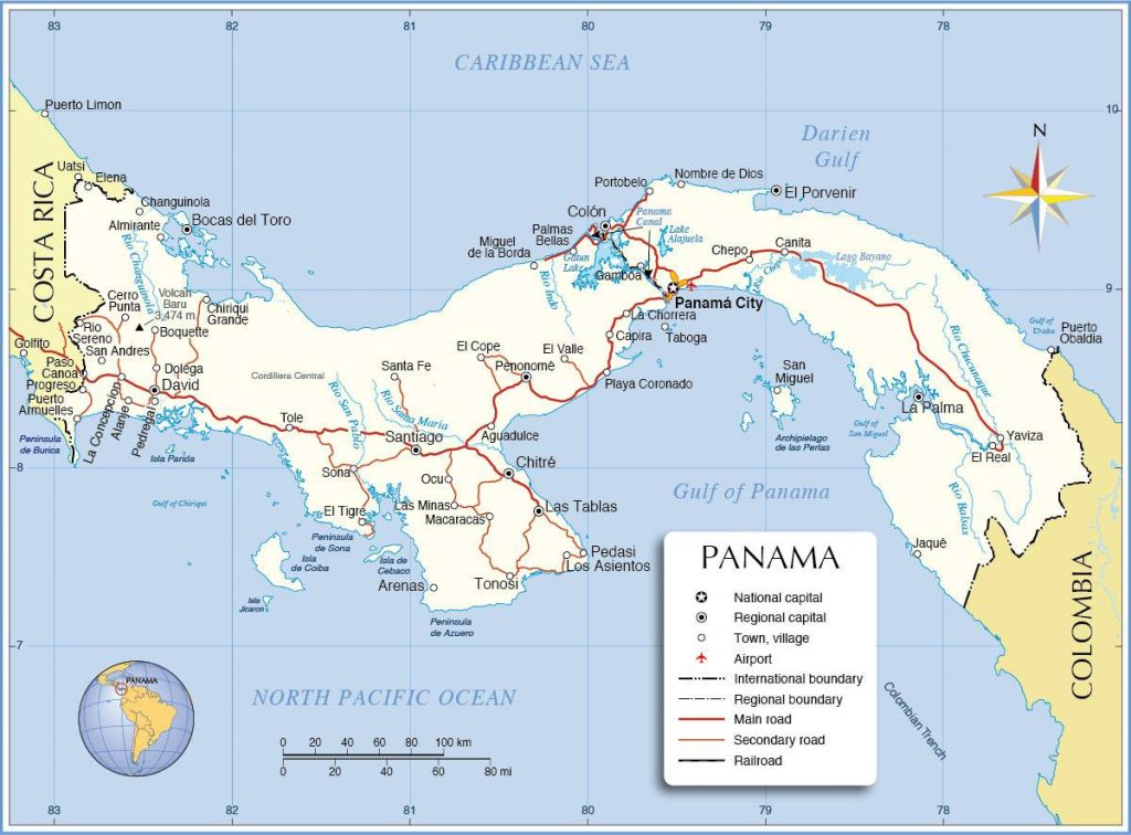 carte-du-panama-plusieurs-cartes-du-pays-en-am-rique-centrale
