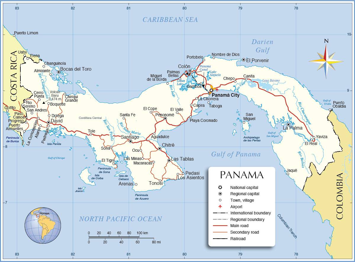 panama city carte