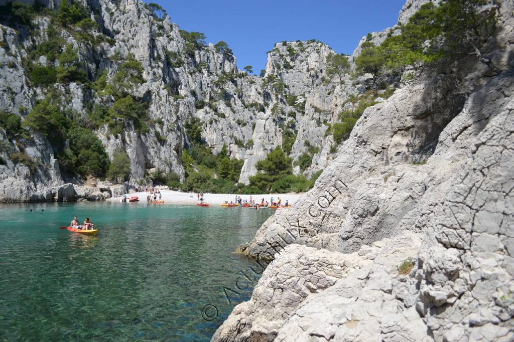 Plage de la calanque En-Vau