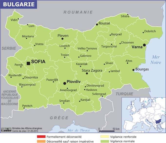 bulgarie villes